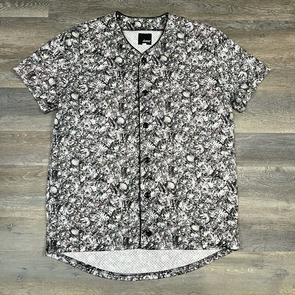 Elwood Diamond Print Jersey Size Large